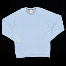 Load image into Gallery viewer, ADIDAS Classic Embroidered Mini Logo Spellout Crewneck Sweatshirt
