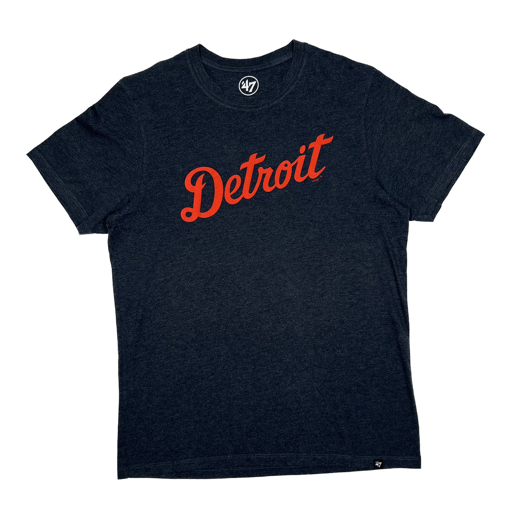 MLB DETROIT TIGERS Big Logo Spellout Baseball Graphic T-Shirt