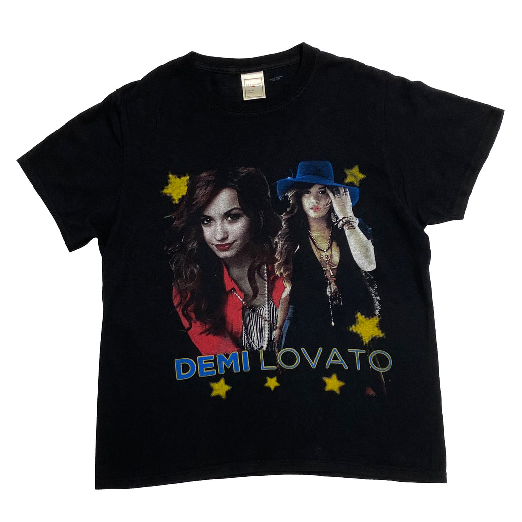 DEMI LOVATO Graphic Spellout Pop R&B Music T-Shirt