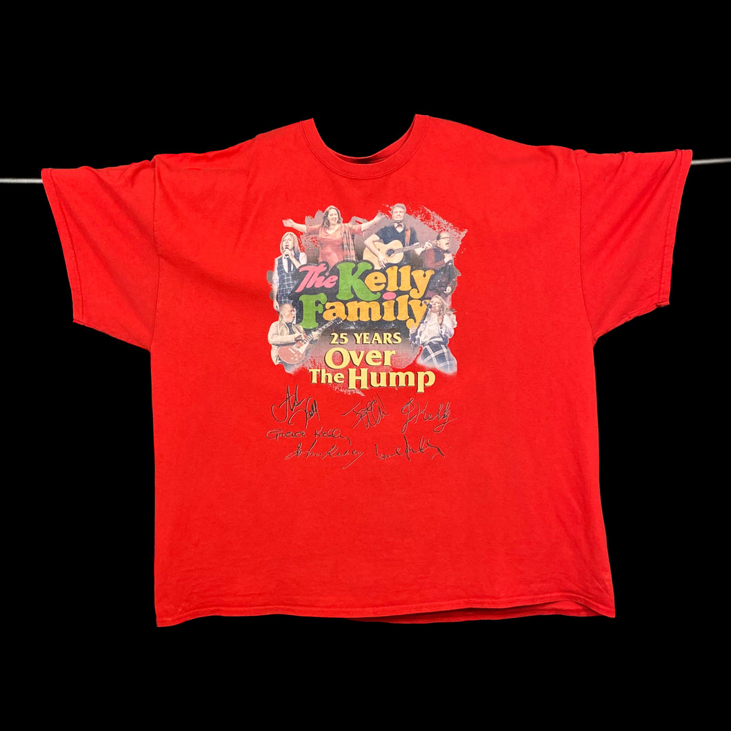 THE KELLY FAMILY “25 Years Over The Hump” Graphic Pop Rock Band T-Shirt