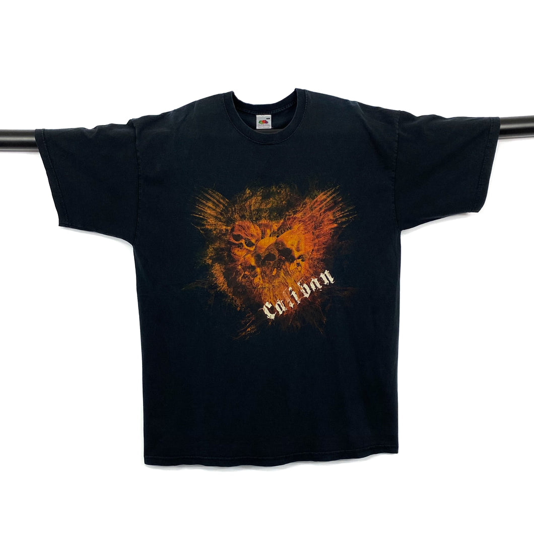 CALIBAN Graphic Logo Spellout Metalcore Heavy Metal Band T-Shirt