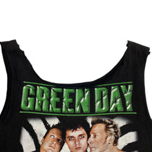Load image into Gallery viewer, GREEN DAY Emo Pop Punk Band Reworked Cutoff Sleeveless Vest T-Shirt
