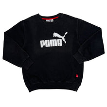Load image into Gallery viewer, PUMA Embroidered Logo Spellout Classic Crewneck Sweatshirt
