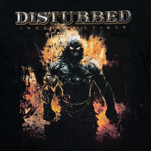 Load image into Gallery viewer, DISTURBED “Tour 2008” Graphic Spellout Heavy Metal Band T-Shirt
