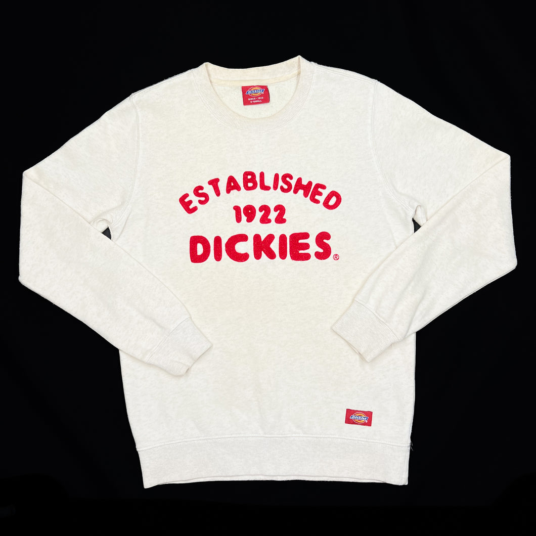 DICKIES “Established 1922” Chenille Spellout Crewneck Sweatshirt