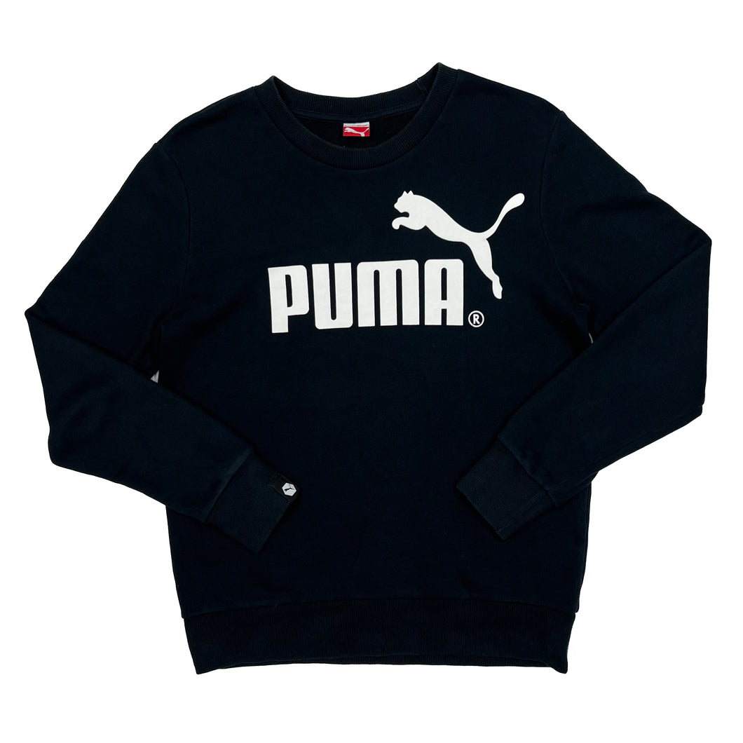 PUMA Classic Big Logo Spellout Crewneck Sweatshirt