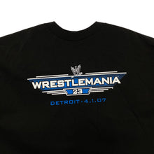 Load image into Gallery viewer, WWE (2007) WRESTLEMANIA 23 “Detroit” Wrestling PPV Event Graphic T-Shirt
