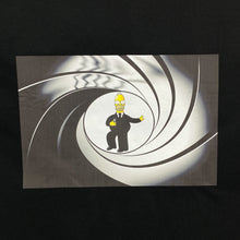 Load image into Gallery viewer, THE SIMPSONS Homer James Bond Parody Graphic T-Shirt
