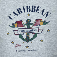 Load image into Gallery viewer, CARIBBEAN FASCINATION “Carnival Cruise Lines” Souvenir Spellout Graphic T-Shirt
