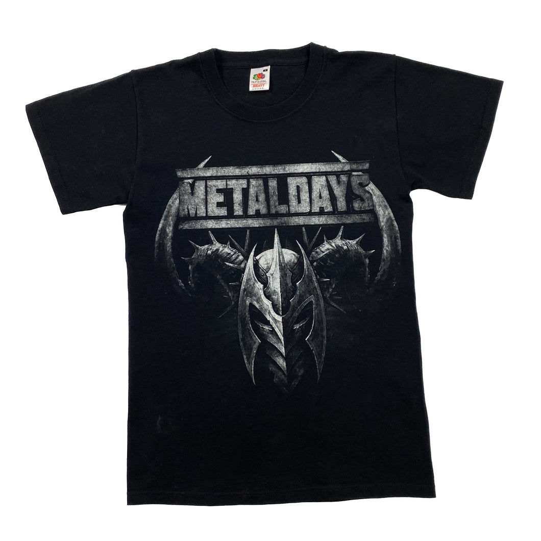 METAL DAYS Graphic Spellout Heavy Metal Band Music Festival T-Shirt