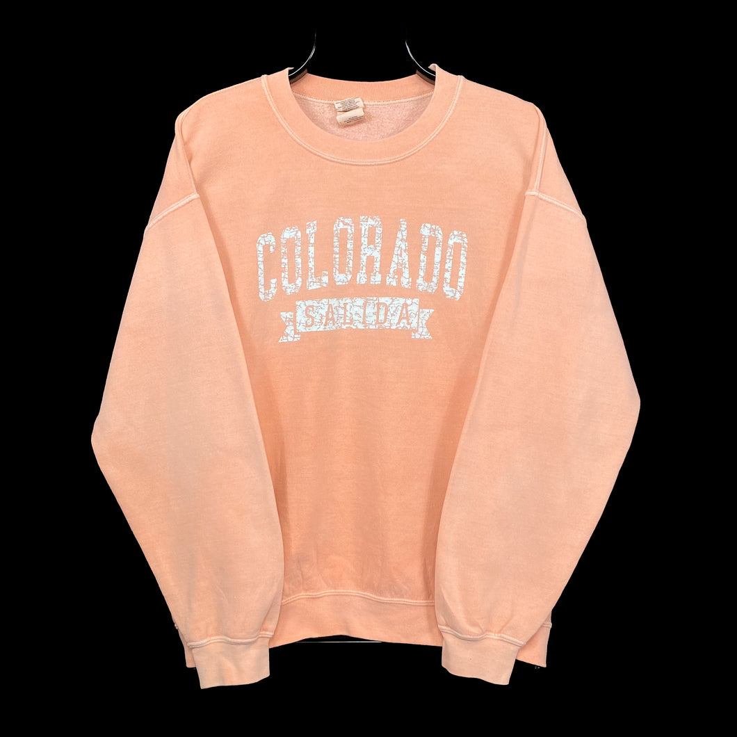 COLORADO “Salida” Souvenir Spellout Graphic Crewneck Sweatshirt