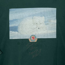 Load image into Gallery viewer, FJALLRAVEN “Save The Planet Now!” Spellout Graphic Crewneck Sweatshirt
