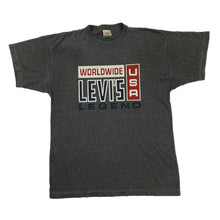 Load image into Gallery viewer, LEVI’S “Worldwide USA Legend” Spellout Graphic T-Shirt
