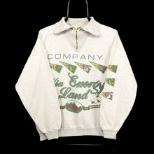 Load image into Gallery viewer, Vintage ENERGY &quot;Company Via Energy Land&quot; 1/4 Zip Sweatshirt

