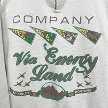 Load image into Gallery viewer, Vintage ENERGY &quot;Company Via Energy Land&quot; 1/4 Zip Sweatshirt
