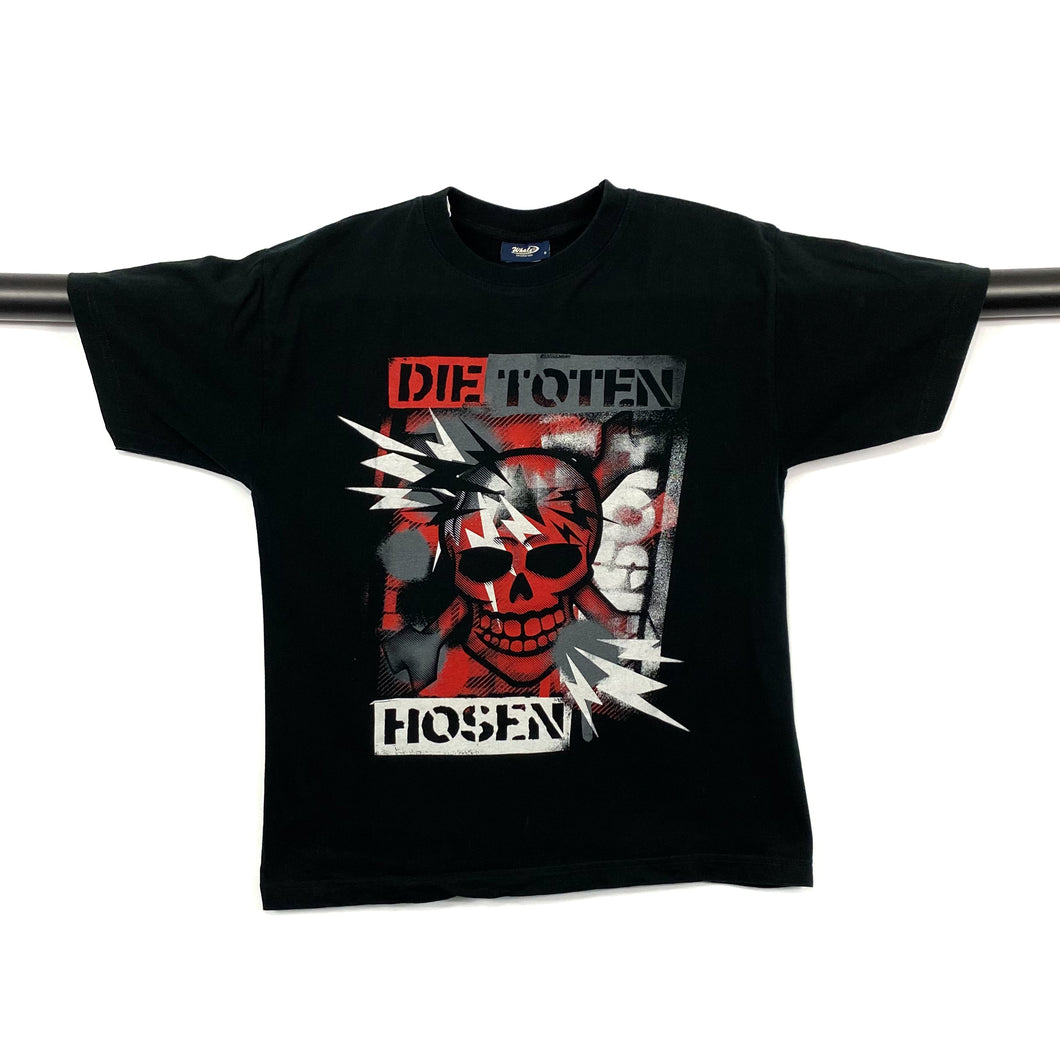 DIE TOTEN HOSEN Graphic Skull Logo Hard Rock Heavy Metal Band T-Shirt