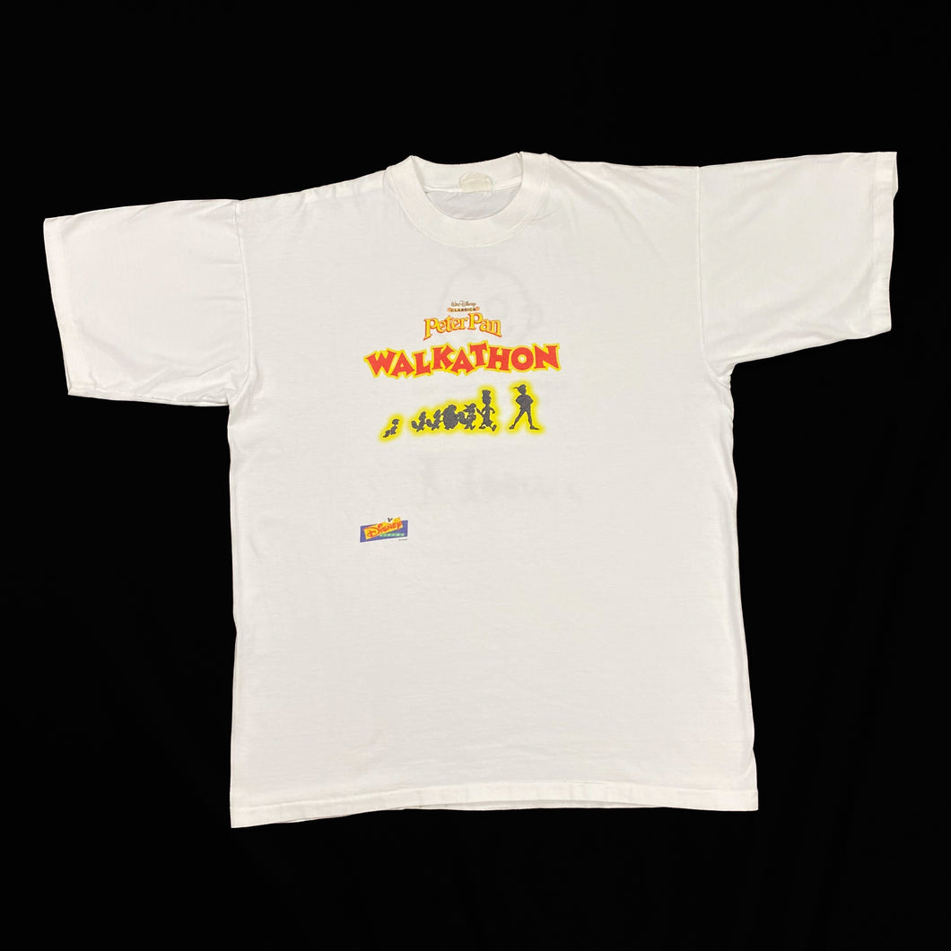 Disney PETER PAN “Walkathon 1998” Souvenir Promo Graphic Single Stitch T-Shirt