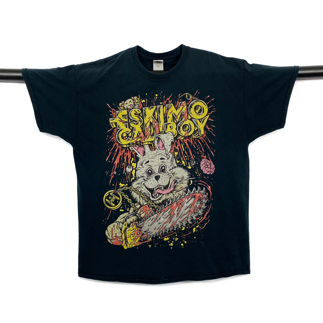 ESKIMO CALLBOY Bunny Chainsaw Metalcore Post-Hardcore Band T-Shirt
