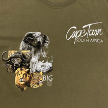 Load image into Gallery viewer, CAPE TOWN “South Africa” BIG 5 Souvenir Animal Nature Wildlife Graphic T-Shirt
