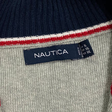 Load image into Gallery viewer, NAUTICA Classic Mini Logo 1/4 Zip Knit Sweater
