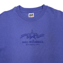 Load image into Gallery viewer, Anvil MALL OF AMERICA “Minnesota, USA” Embroidered Souvenir Single Stitch T-Shirt

