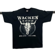 Load image into Gallery viewer, WACKEN 2006 “Faster Harder Louder” Metal Hard Rock Punk Band Festival T-Shirt
