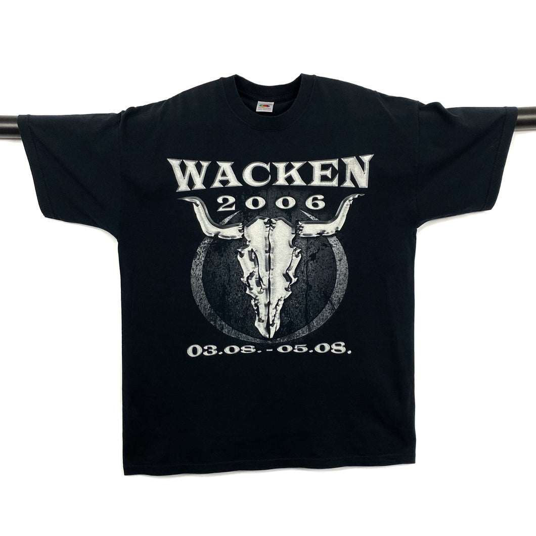 WACKEN 2006 “Faster Harder Louder” Metal Hard Rock Punk Band Festival T-Shirt