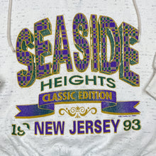 Load image into Gallery viewer, SEASIDE HEIGHTS (1993) “New Jersey” Souvenir Colour Block 1/4 Zip Collared Sweatshirt
