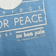Load image into Gallery viewer, Ched by Anvil CAMBRIDGE RUN FOR PEACE Souvenir Graphic Single Stitch T-Shirt
