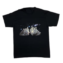 Load image into Gallery viewer, Siberian White Tiger Galaxy Universe Space Animal Nature Graphic T-Shirt
