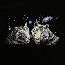 Load image into Gallery viewer, Siberian White Tiger Galaxy Universe Space Animal Nature Graphic T-Shirt
