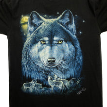 Load image into Gallery viewer, ROCK CHANG Gothic Wolf Pack Animal Nature Wildlife Graphic T-Shirt
