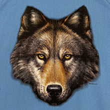 Load image into Gallery viewer, Screen Stars WILDSIDE Wolf Portrait Animal Graphic Crewneck Sweatshirt
