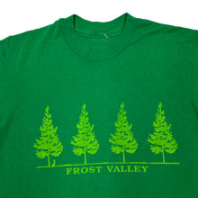 Load image into Gallery viewer, FROST VALLEY Souvenir Spellout Graphic Single Stitch T-Shirt
