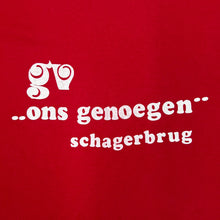 Load image into Gallery viewer, ONS GENOEGEN German Souvenir Spellout Graphic Single Stitch T-Shirt

