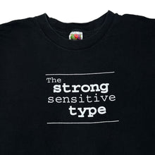 Load image into Gallery viewer, THE STRONG SENSITIVE TYPE “Powerplex” Sponsor Spellout Promo Graphic T-Shirt
