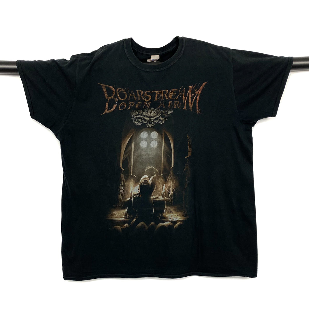 BOARSTREAM OPEN AIR 2018 Black Death Heavy Metal Band Festival T-Shirt