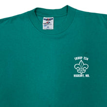 Load image into Gallery viewer, Jerzees TROOP 238 “Hickory, MD” Scouts Souvenir Spellout Graphic T-Shirt
