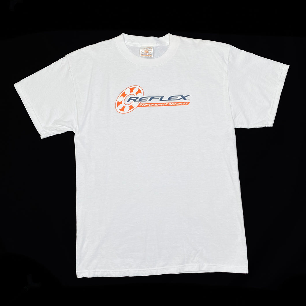 REFLEX “Performance Bearings” Skater Spellout Graphic T-Shirt