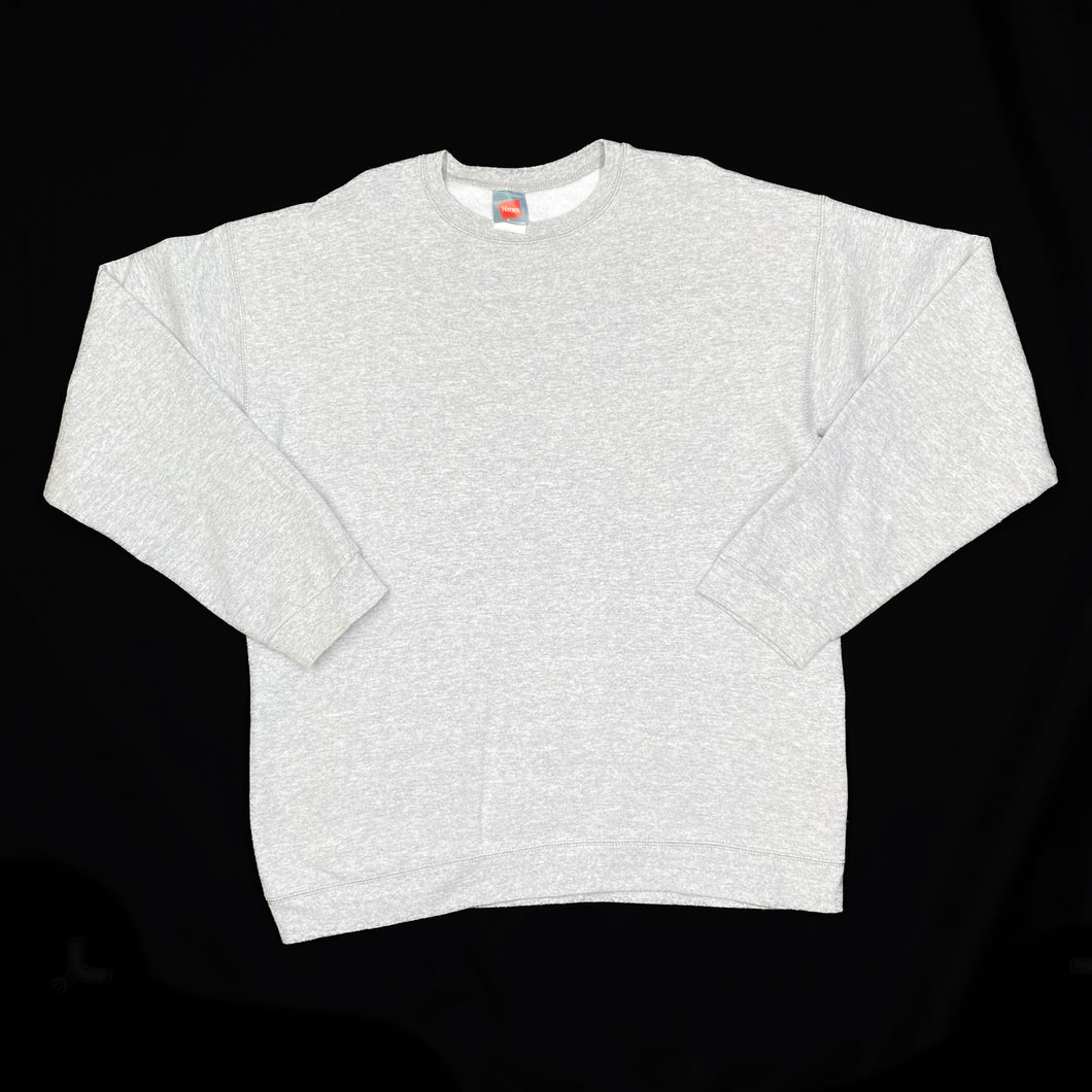 HANES Premium Classic Basic Blank Essential Crewneck Sweatshirt