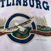 Load image into Gallery viewer, GATLINBURG Souvenir Spellout Graphic Tie Dye Single Stitch T-Shirt
