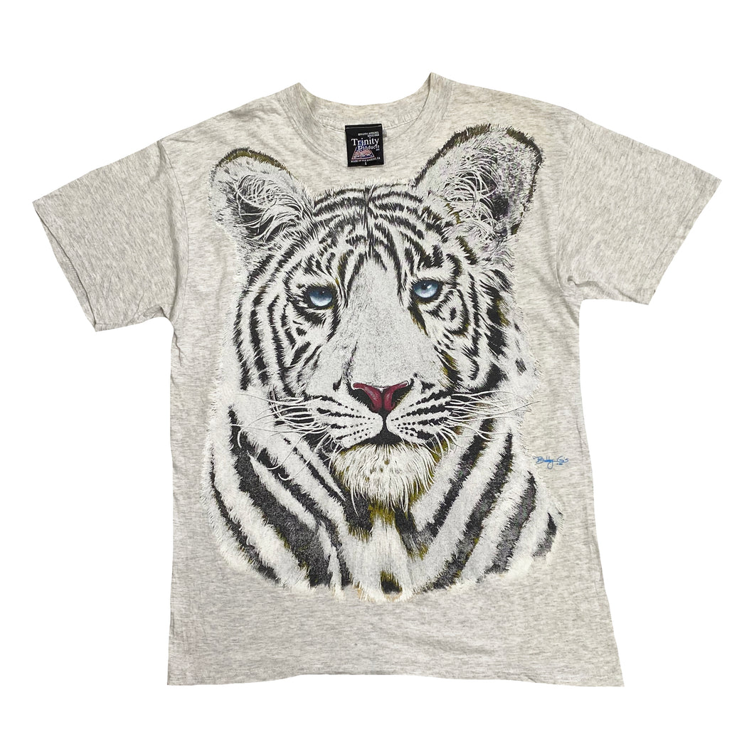 TRINITY USA (1997) Siberian Tiger Animal Graphic T-Shirt