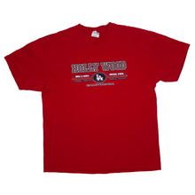 Load image into Gallery viewer, Hanes HOLLYWOOD “California” USA Souvenir Spellout Graphic T-Shirt
