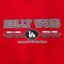 Load image into Gallery viewer, Hanes HOLLYWOOD “California” USA Souvenir Spellout Graphic T-Shirt
