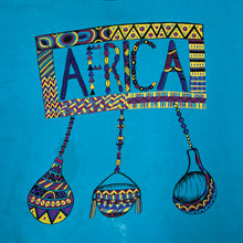 Load image into Gallery viewer, AFRICA Art Souvenir Spellout Graphic T-Shirt

