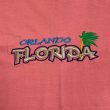 Load image into Gallery viewer, ORLANDO FLORIDA Embroidered Souvenir Spellout T-Shirt
