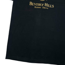 Load image into Gallery viewer, Jerzees BEVERLY HILLS “Rodeo Drive” Embroidered Souvenir Spellout Graphic T-Shirt
