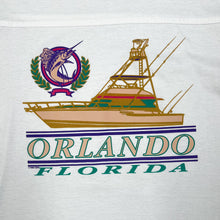 Load image into Gallery viewer, Adore ORLANDO FLORIDA Nautical Souvenir Spellout Graphic T-Shirt
