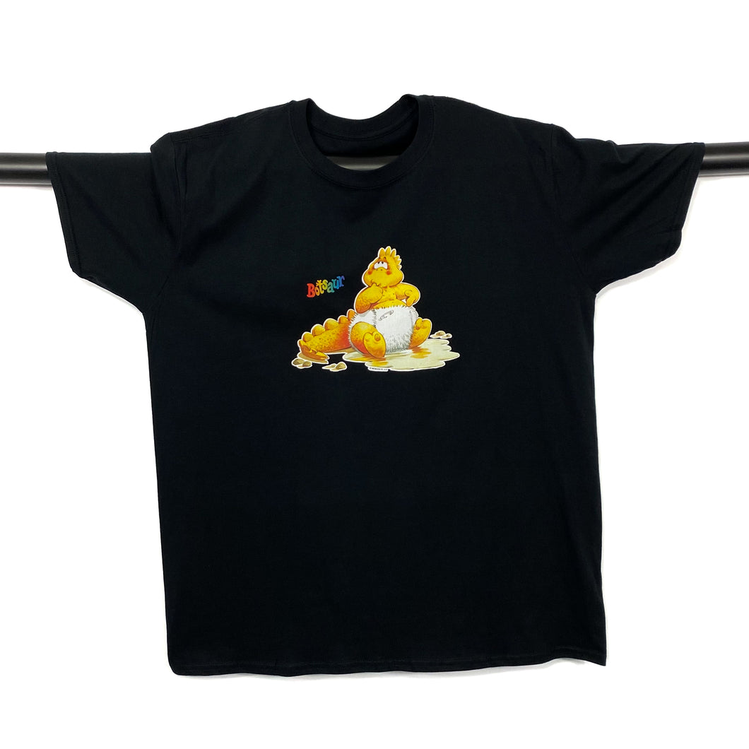 BOTSAUR (1993) Baby Dinosaur Nappy Diaper Spellout Graphic T-Shirt