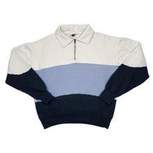 Load image into Gallery viewer, UNIVERSAL THREAD Colour Block 1/4 Zip Collared Pullover Sweatshirt
